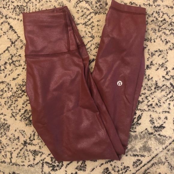 Lululemon foil leggings - Picture 2 of 2